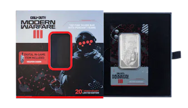 Call of Duty Modern Warfare III 1 oz Silver Bar - CoinsTV