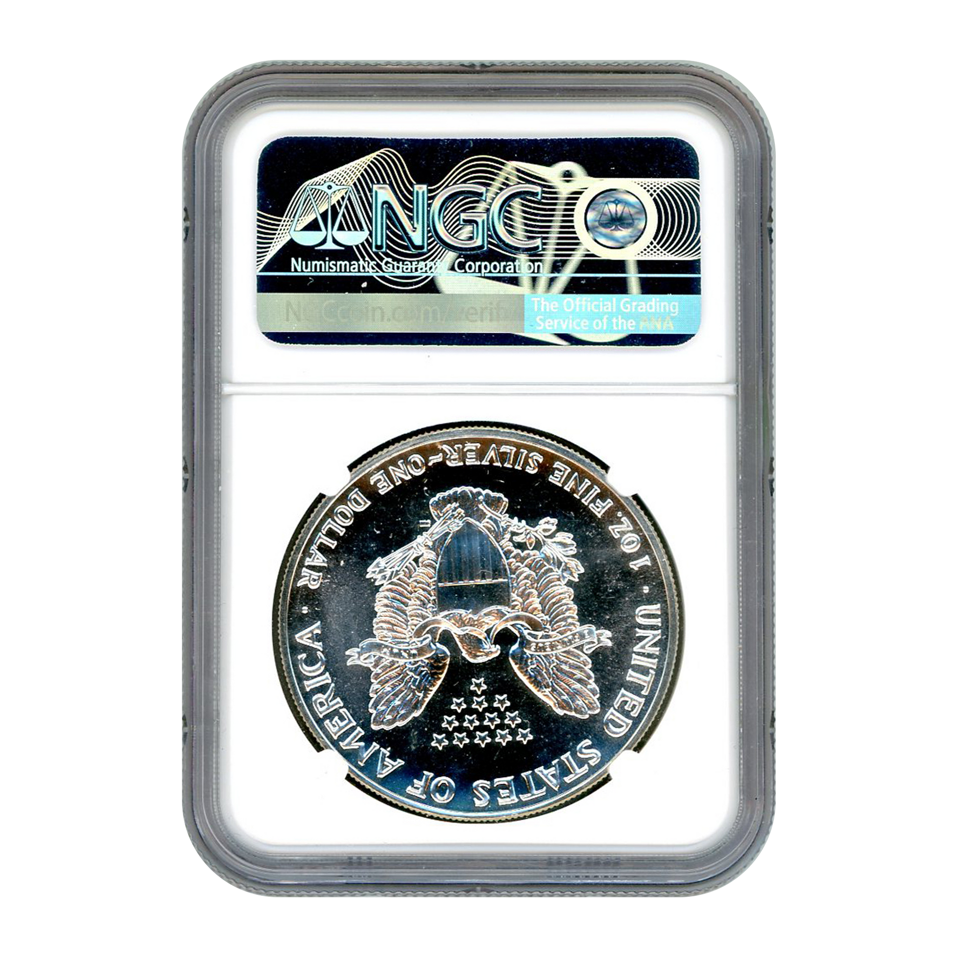 1990 Silver Eagle - Business Strike - NGC MS69 Star - CoinsTV