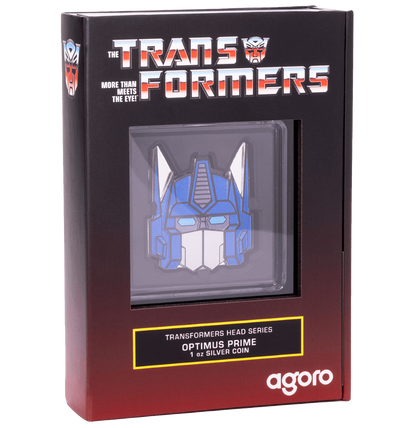 2024 Transformers Heads - Optimus Prime 1 oz Silver Coin