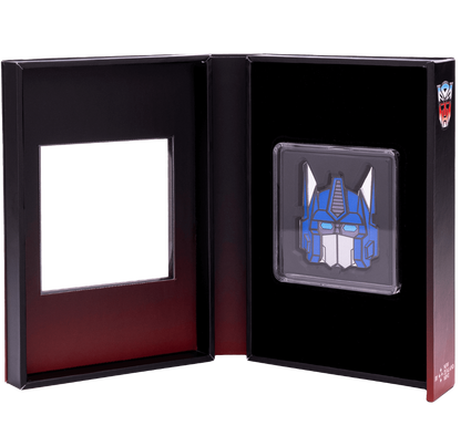 2024 Transformers Heads - Optimus Prime 1 oz Silver Coin