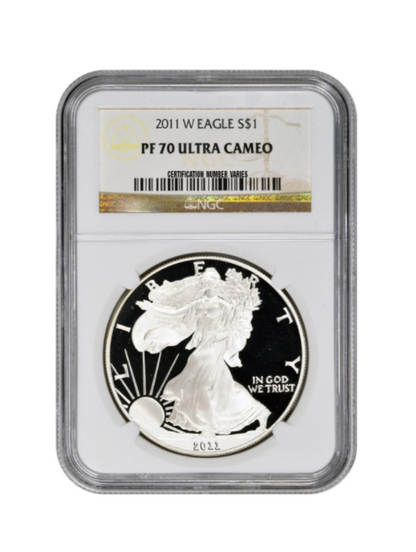 2011 W Silver Eagle - Proof - NGC PF70 Ultra Cameo - CoinsTV