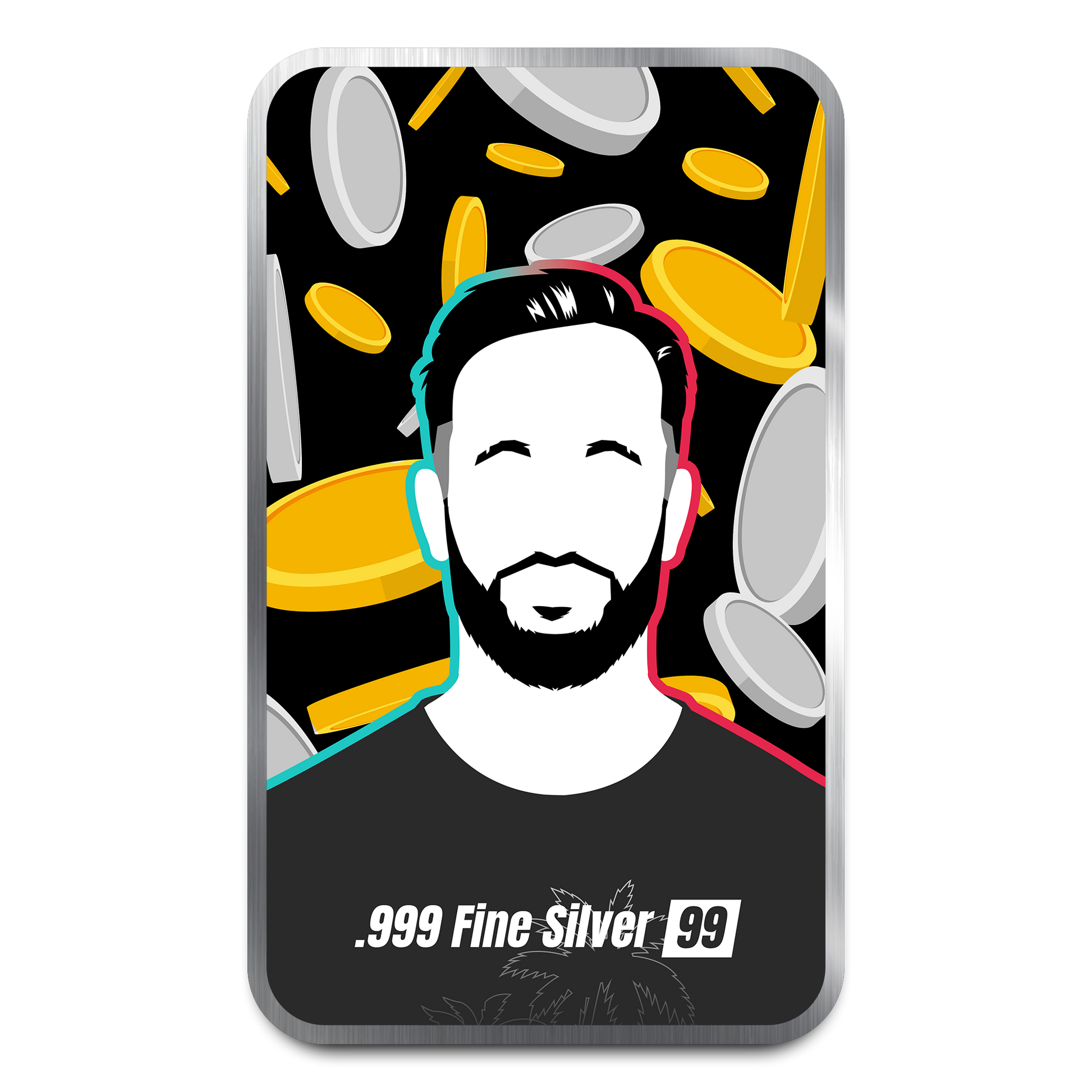 Chromatics Save TikTok 1 oz Silver Bar - CoinsTV