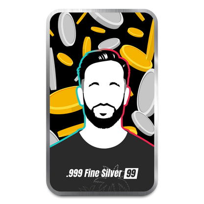 Chromatics Save TikTok 1 oz Silver Bar - CoinsTV
