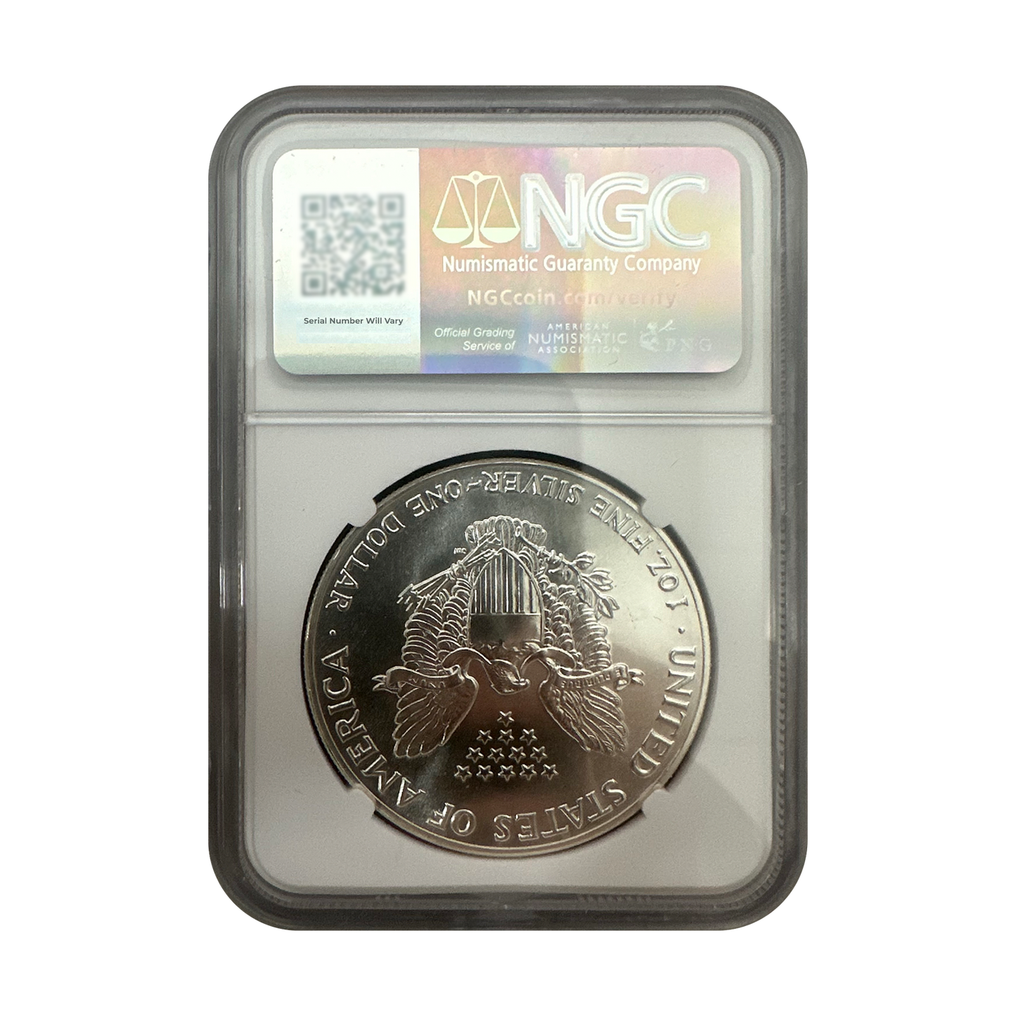 1986(S) Silver Eagle Struck at the San Francisco Mint - NGC MS69 US Mint Sealed Box - CoinsTV