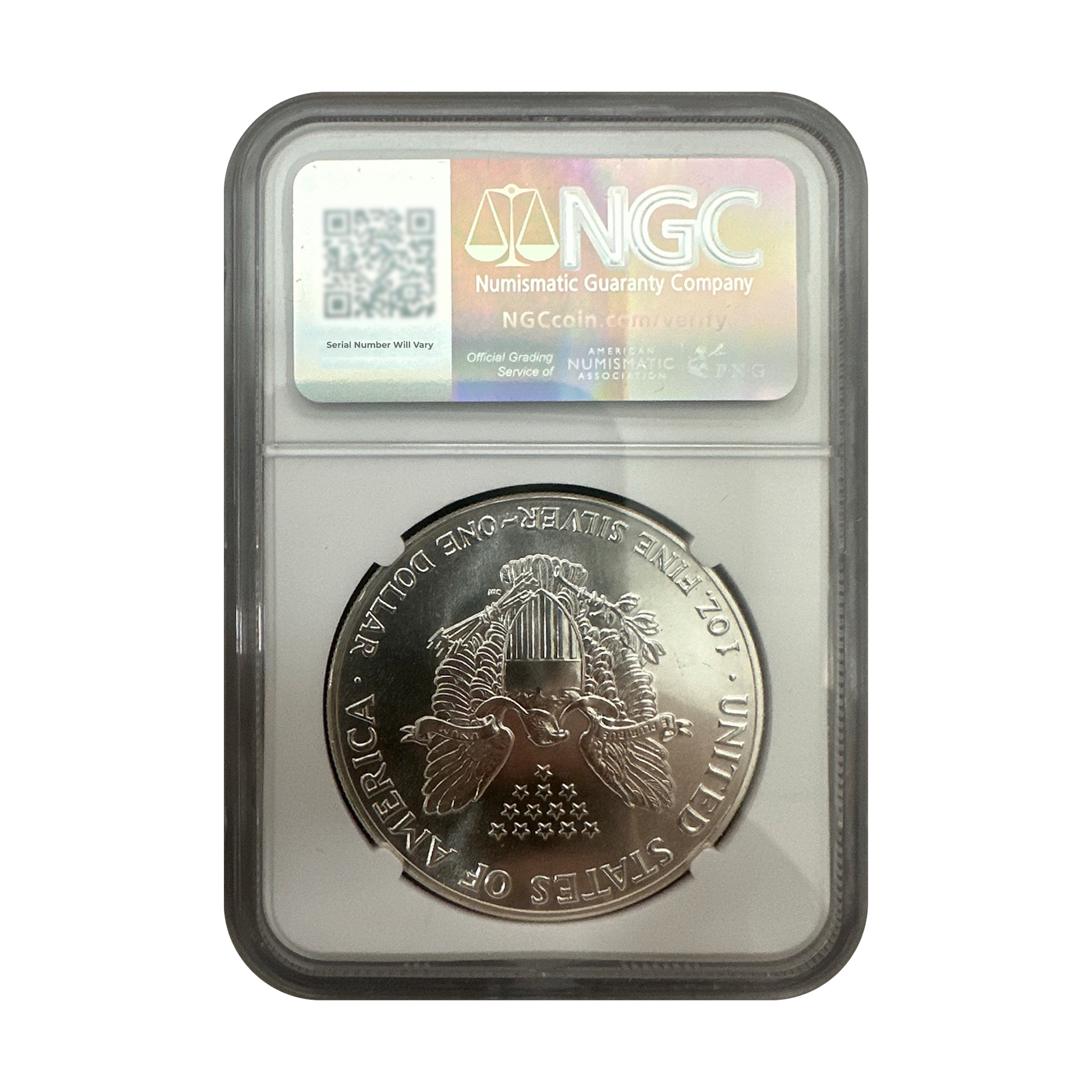 1986(S) Silver Eagle Struck at the San Francisco Mint - NGC MS69 US Mint Sealed Box - CoinsTV