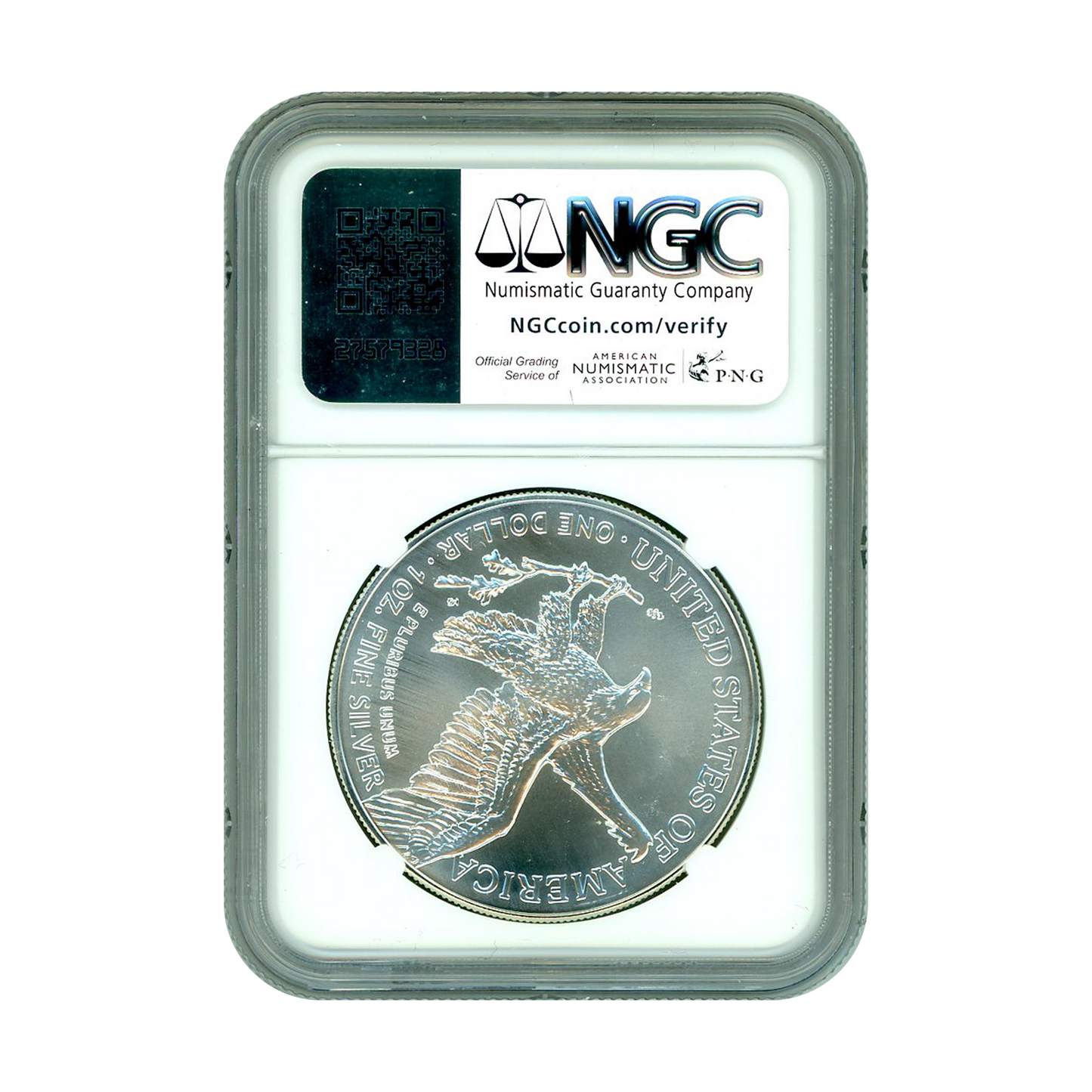 2024 (P) Silver Eagle Star Privy - Michael Gaudioso Signature Label - NGC MS70 FDI - CoinsTV