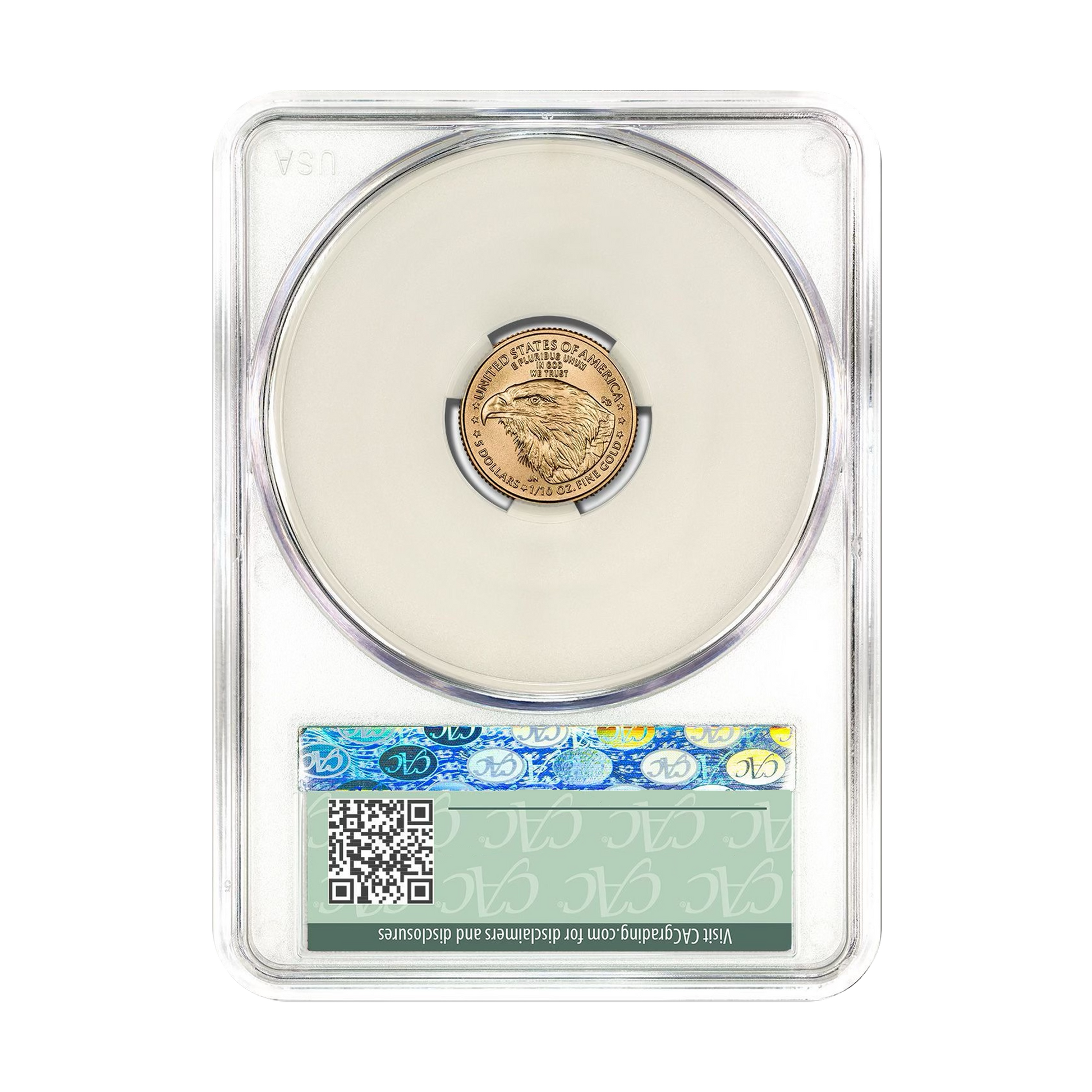 2025 $5 Gold Eagle - CAC MS70 First Delivery - CoinsTV