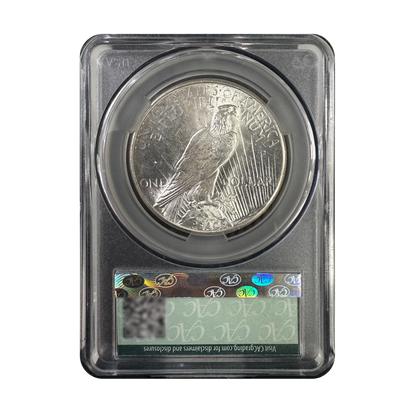 1926 Peace Dollar - CAC MS63 - CoinsTV