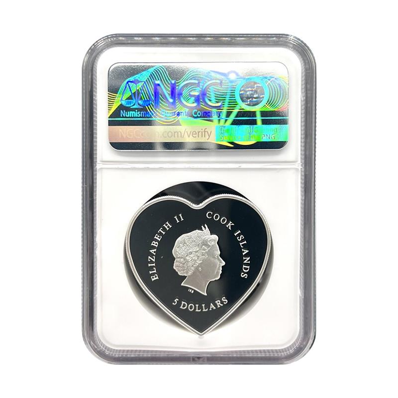 2023 Cook Islands $5 Brilliant Love Butterfly 20g Silver Coin - NGC PF 70 UCAM - CoinsTV