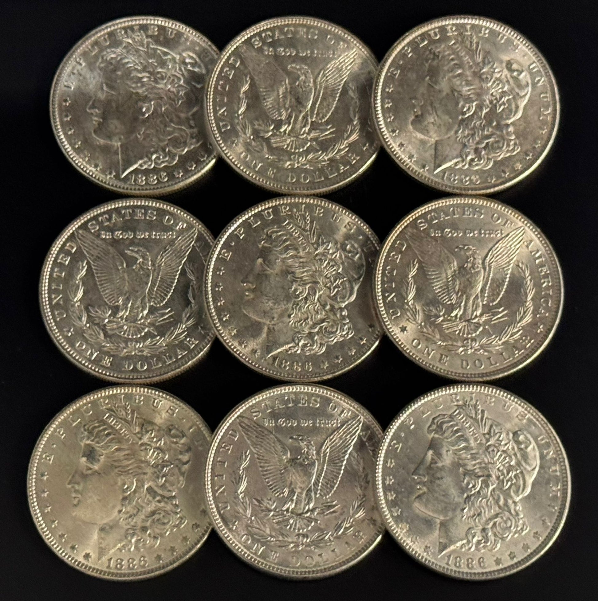 1886 Morgan Silver Dollar Philadelphia - Brilliant Uncirculated - CoinsTV