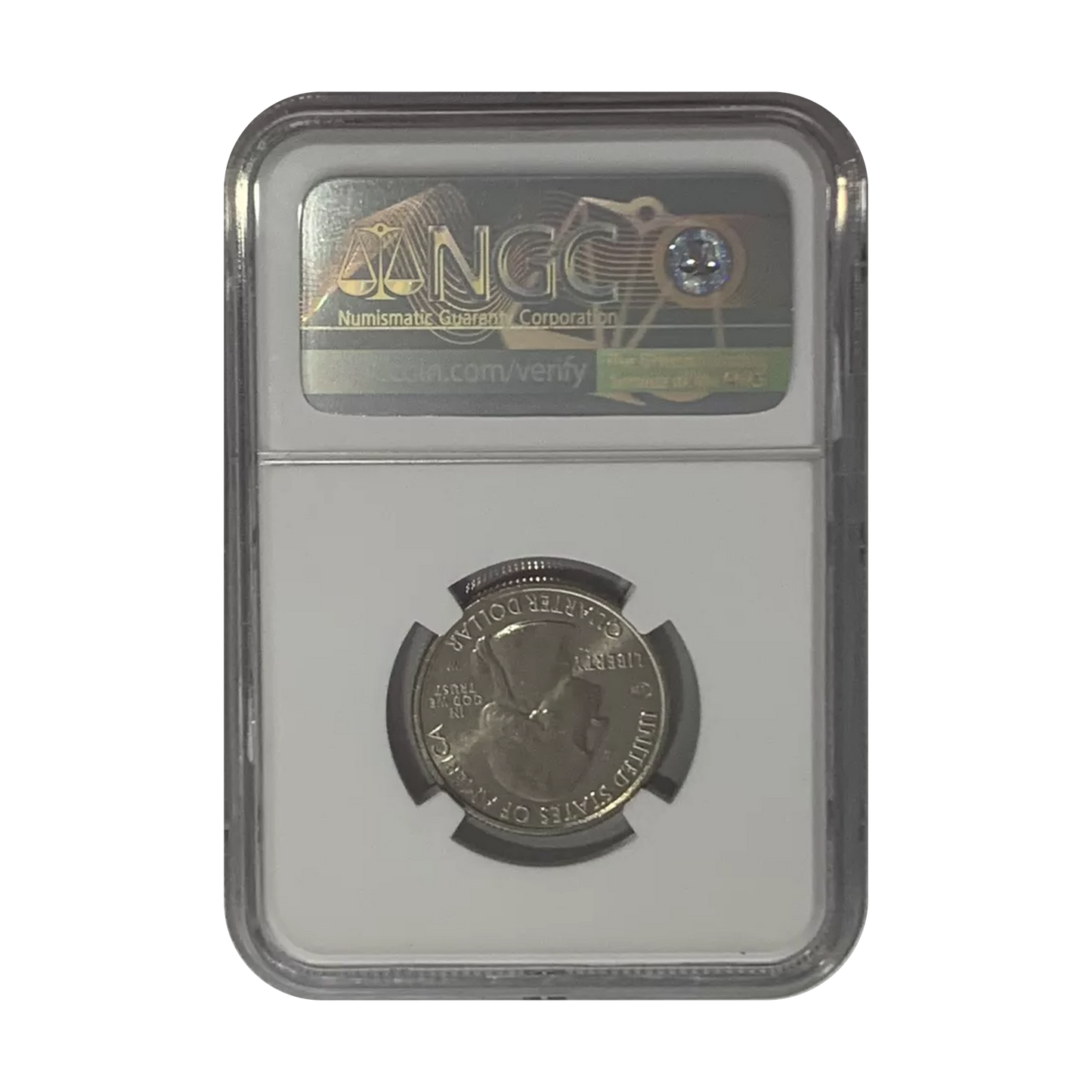 2020 Tallgrass Quarter Dollar West Point - NGC MS66