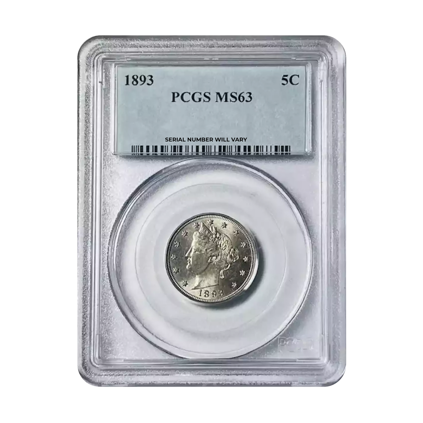 1893 Liberty Head Nickel PCGS MS63 - CoinsTV
