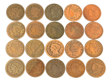 Large Cent - Collectors Quality Circulated - CoinsTV