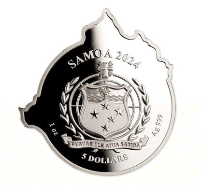 2024 Samoa Magic the Gathering Chandra Nalaar 1 oz Silver Coin Prooflike - CoinsTV