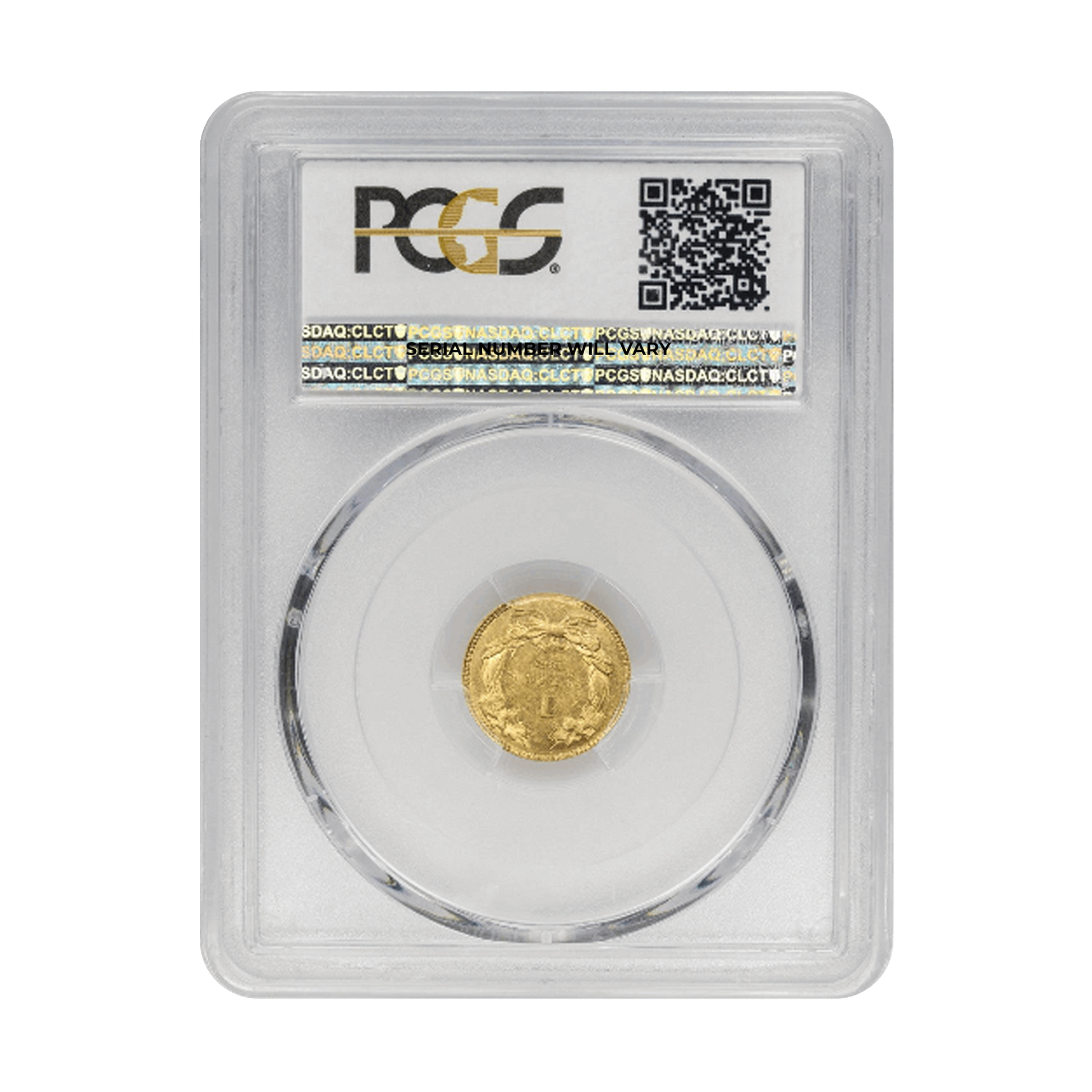 1861 Indian Princess Gold Dollar - PCGS MS62 CAC - CoinsTV