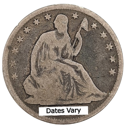 Seated Liberty Half Dollars - Collectors Quality Circulated