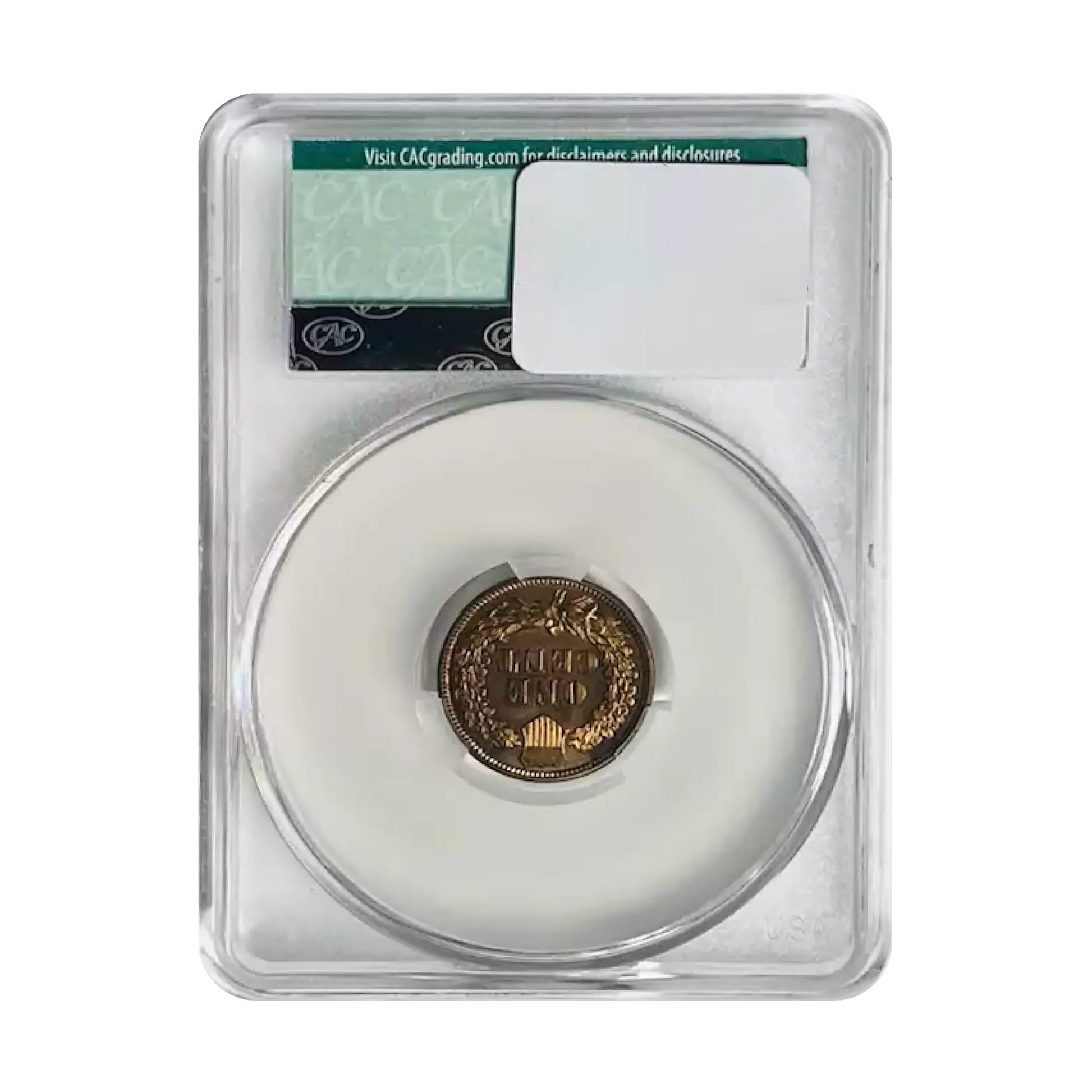 1892 Indian Head Cent - CAC PR65RB - CoinsTV