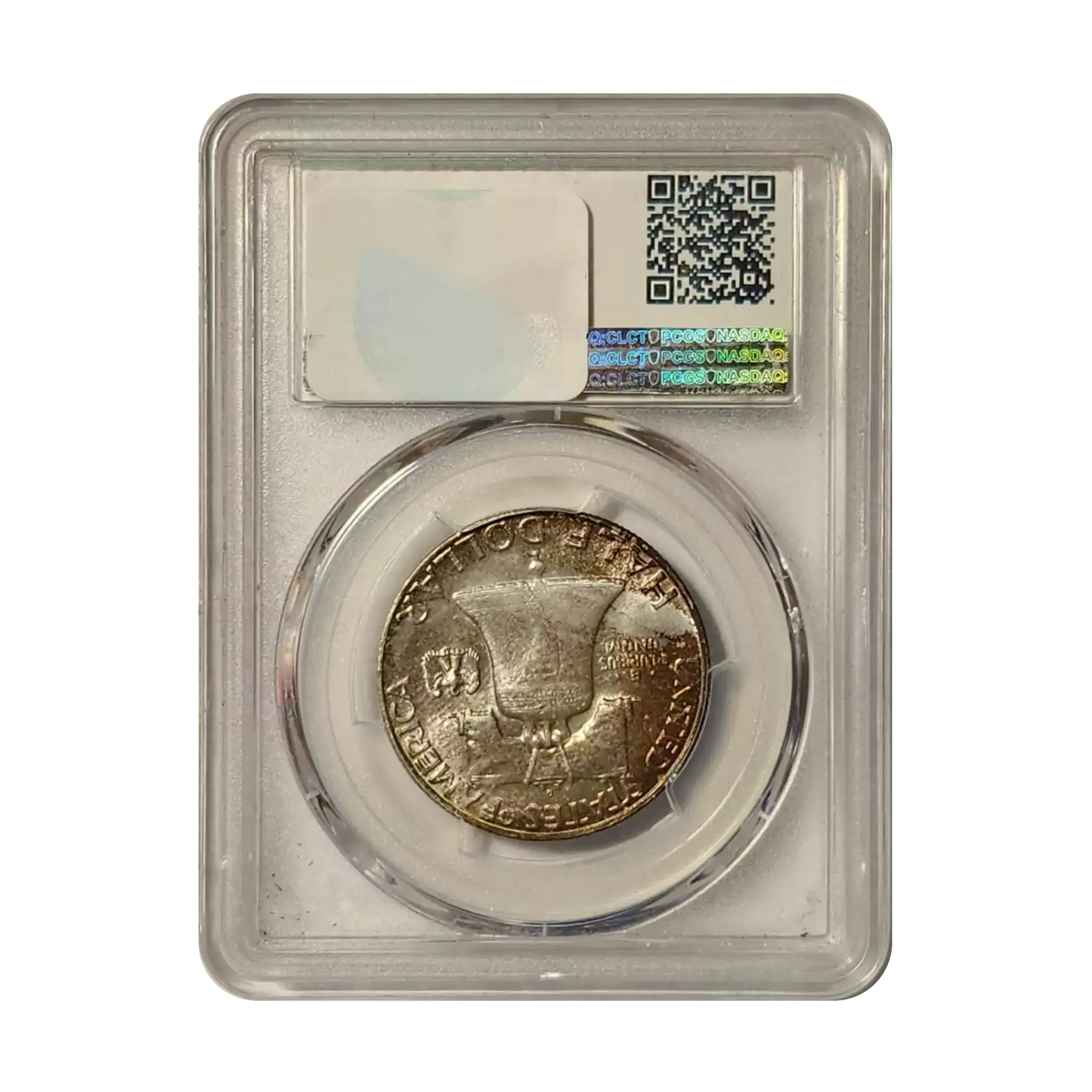 1958-D Franklin Silver Half Dollar - PCGS MS66+ CAC - CoinsTV