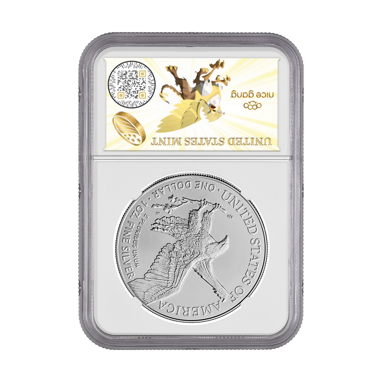 2025 (P) Silver Eagle - First 50,000 Issued - NGC MS69 First Eagle Privy Release 8 Era Label