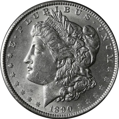 1890 Morgan Silver Dollar San Francisco - Brilliant Uncirculated