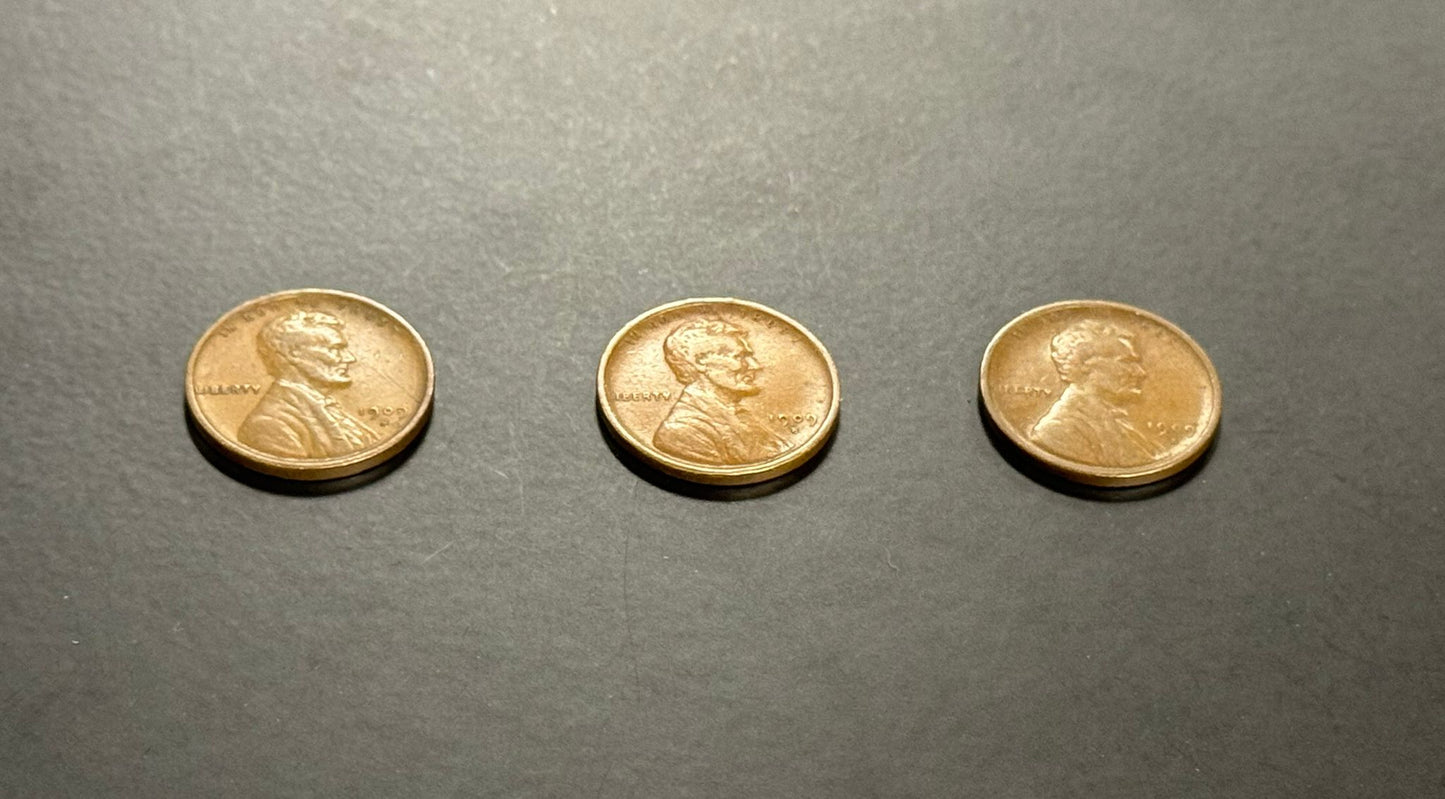 1909 VDB Lincoln Cent San Francisco Rarest Penny in the World - Fine to Very Fine