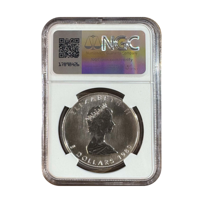 Canada Silver Maple Leaf 1 oz Silver - NGC MS68 Grab Bag - CoinsTV