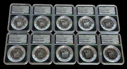 1991-1995 WWII Half Dollar - NGC PF69 Ultra Cameo - CoinsTV