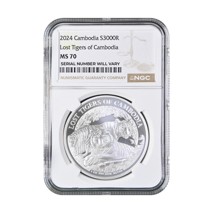 2024 Cambodia S3000R - Lost Tigers of Cambodia - NGC MS70