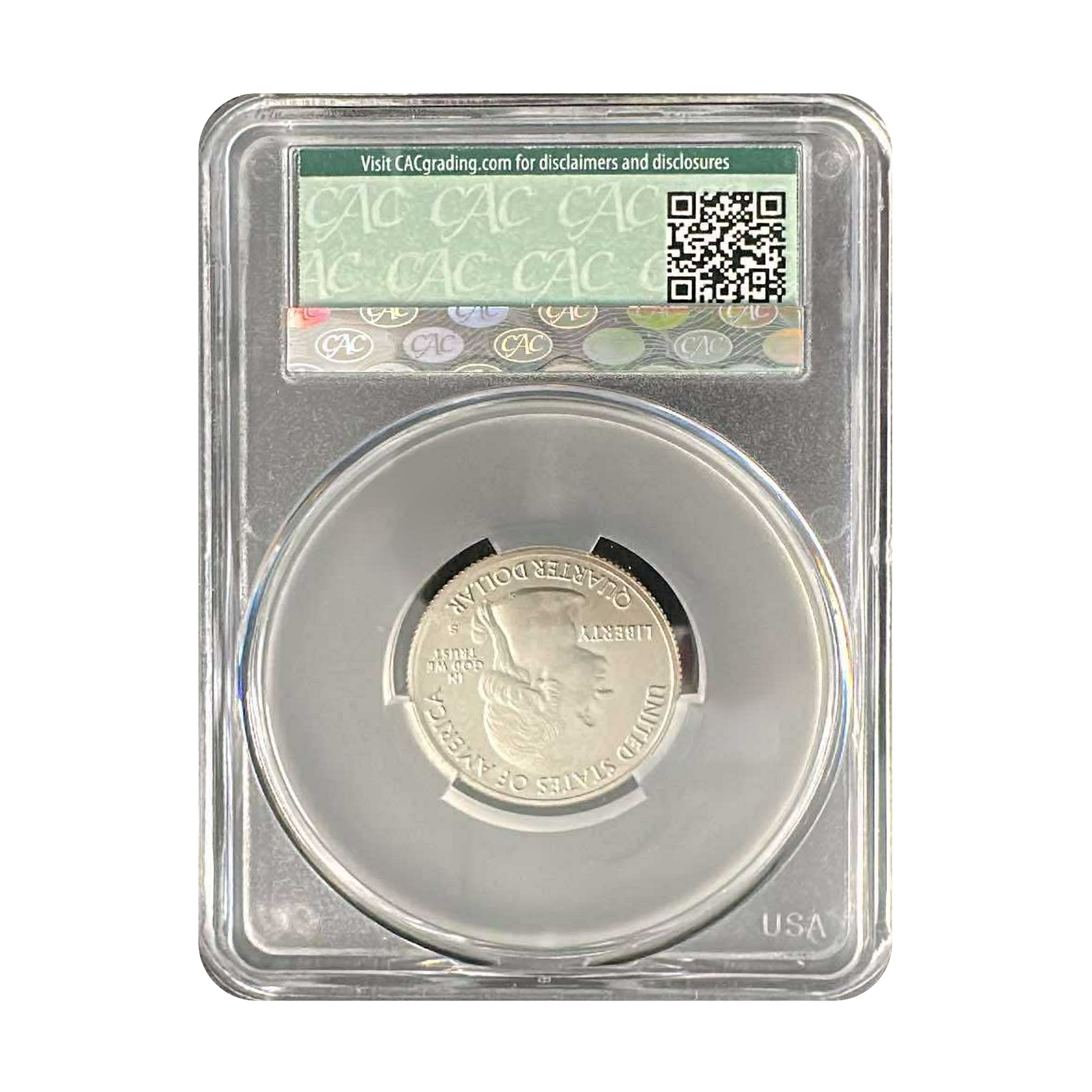 2017-S Ozark Riverways Quarter - CAC MS70 Enhanced Unc - CoinsTV