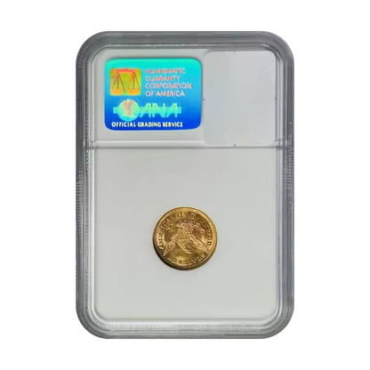 1899 Gold Liberty Head Quarter Eagle - NGC MS63 - CoinsTV
