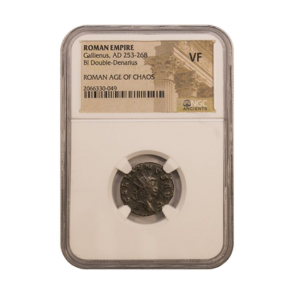 Ancient Roman Coin AE of Gallienus AD 253-268 - NGC Very Fine - CoinsTV