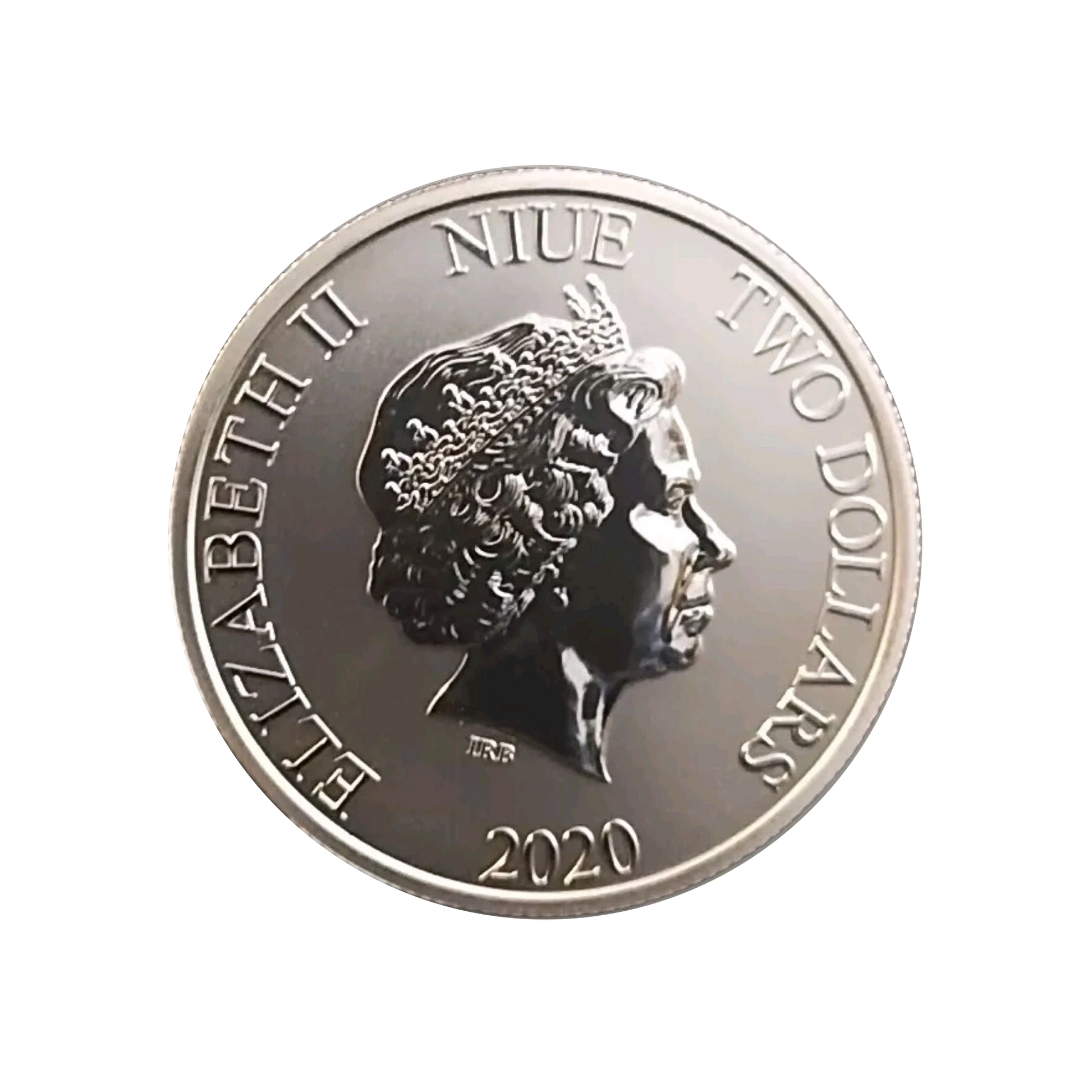 2020 Niue $2 Disney Mickey Mouse & Pluto 1 oz Silver Coin BU - CoinsTV
