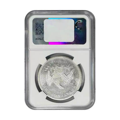 1860 O Seated Liberty Silver Dollar New Orleans - NGC MS61 Sight White - CoinsTV