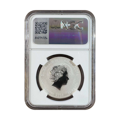 2014P Australia S50C Year of the Horse Colorized - NGC MS70 Australia Label - CoinsTV