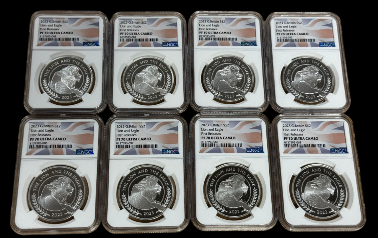 2023 Great Britain Mercanti Lion and Eagle - NGC PF70 FR 1 Oz Silver - CoinsTV