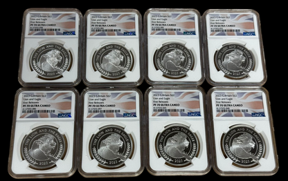2023 Great Britain Mercanti Lion and Eagle - NGC PF70 FR 1 Oz Silver - CoinsTV