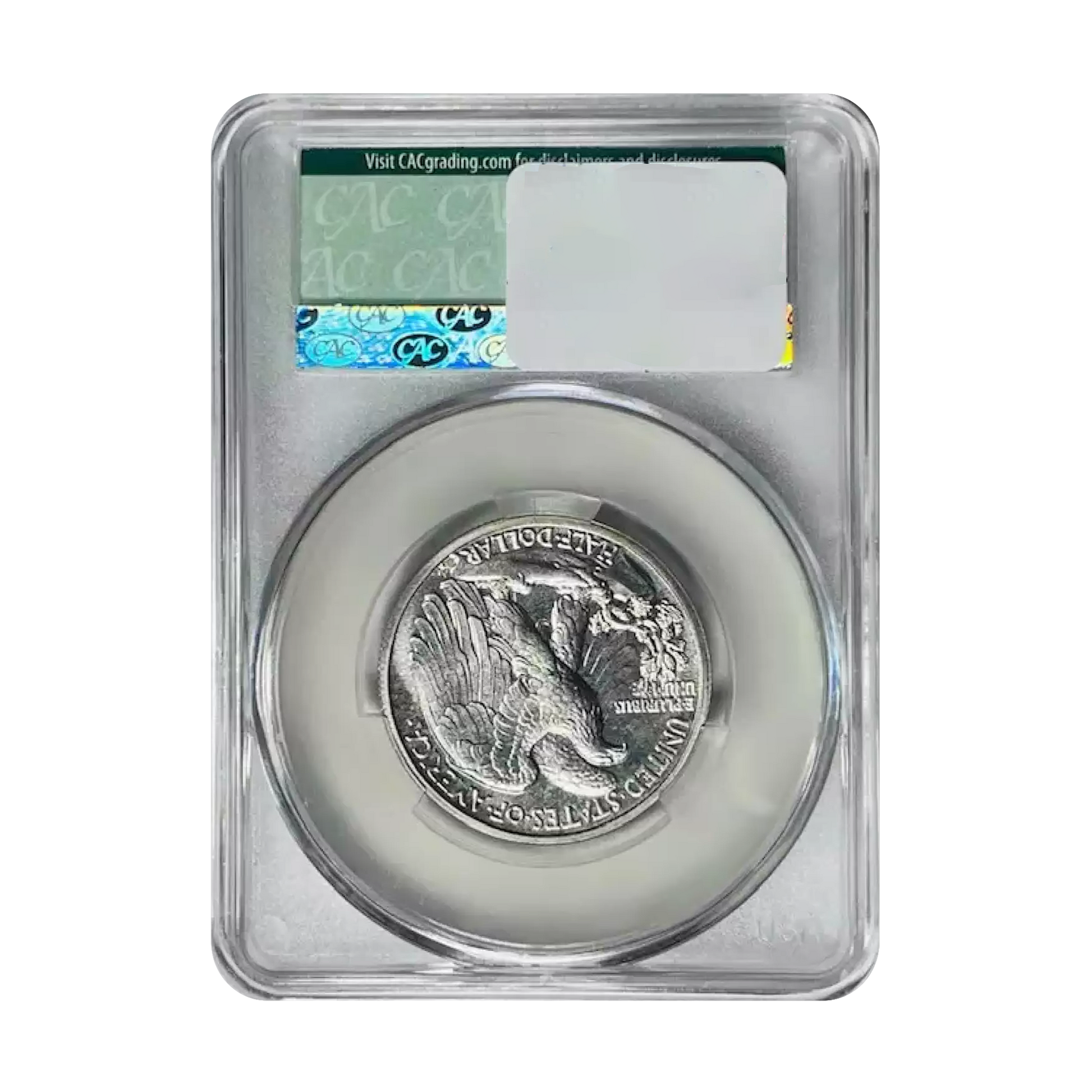 1939 Walking Liberty Silver Half Dollar - CAC PR67 Sight White - CoinsTV
