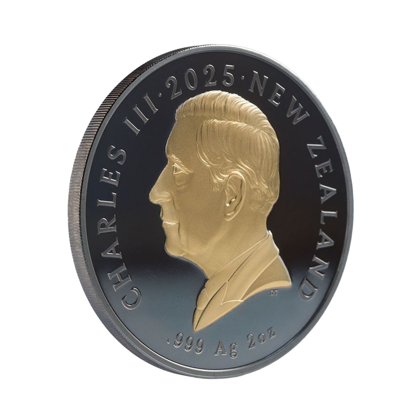 2025 New Zealand Pouakai Haast's Eagle Black Proof 2 oz Silver Coin - CoinsTV