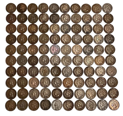 Vintage Indian Cent - Very Fine to Extra Fine - CoinsTV