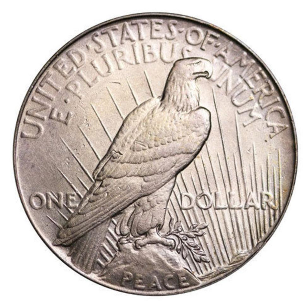 1935 Peace Silver Dollar Philadelphia - Uncirculated - CoinsTV