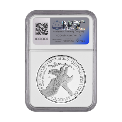 2025 250th Army Anniversary Silver Eagle Privy - Advance Release - NGC PF70 UCAM Guadioso Signed - CoinsTV