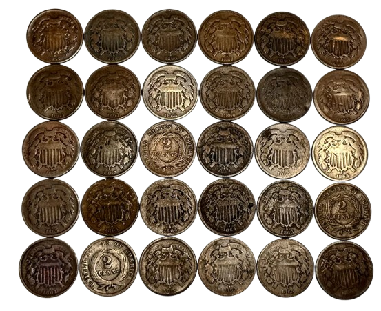Two Cent Piece - Collectors Quality Circulated