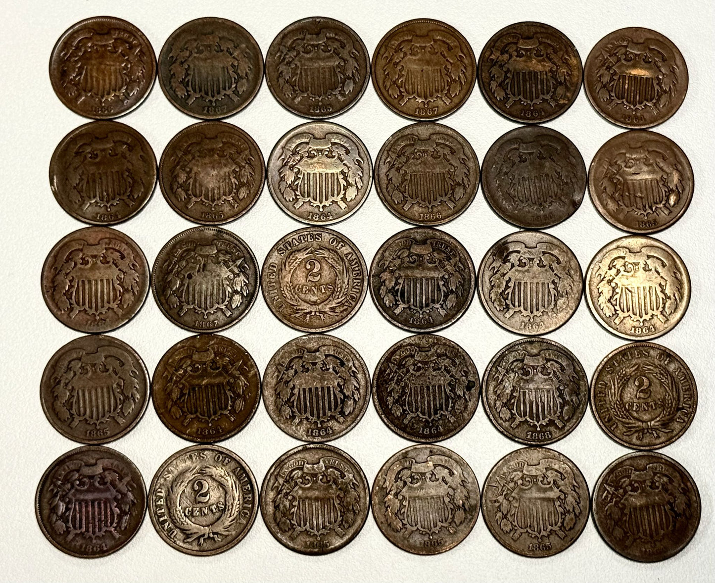 Two Cent Piece - Collectors Quality Circulated