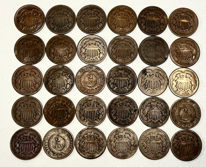 Two Cent Piece - Collectors Quality Circulated