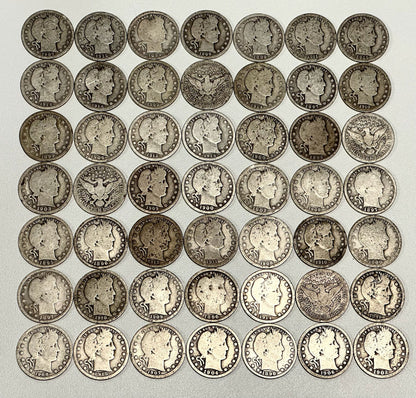 Barber Quarter - Collectors Quality Circulated - CoinsTV