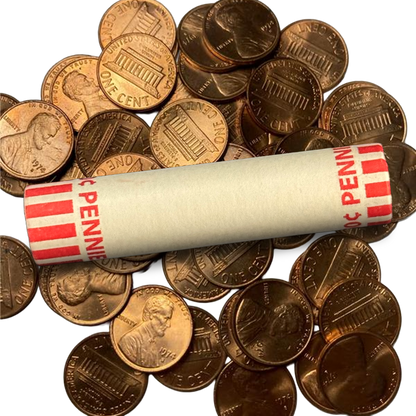 The Crater Lake Hoard – BU Copper Memorial Rolls from Mint-Sealed Bags (1959–1982)