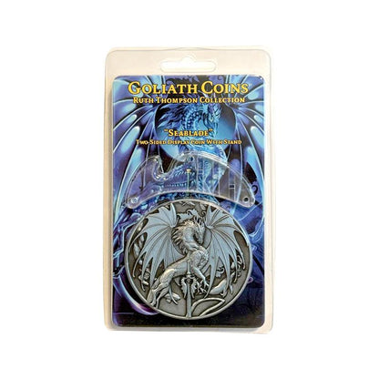 Seablade by Ruth Thompson 2.75" Antiqued Silver Plated Medal - CoinsTV