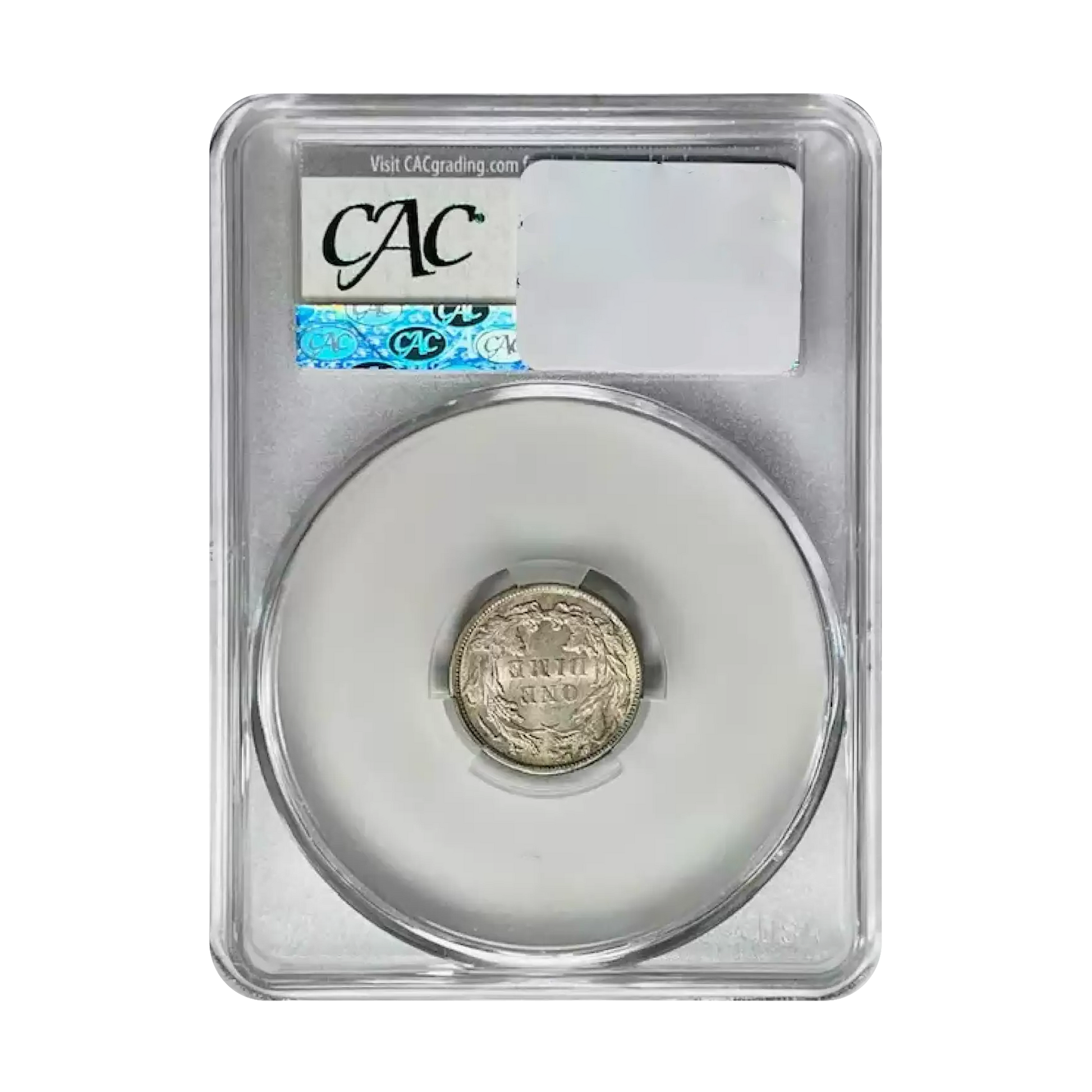 1887 Seated Liberty Dime Philadelphia - CAC MS63 - CoinsTV