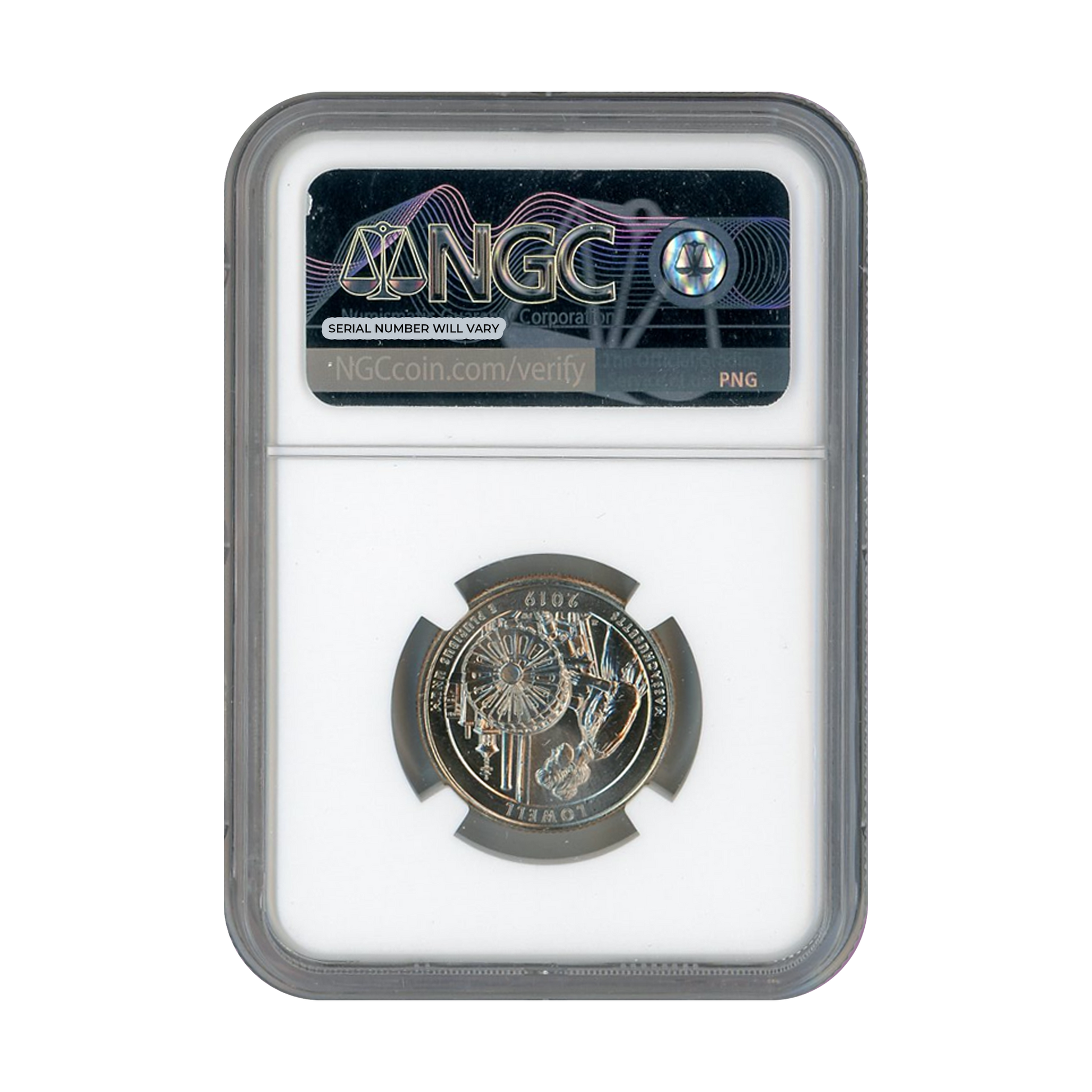 2019 Lowell Quarter Dollar West Point - NGC MS63 PL First Week Great American Coin Hunt - CoinsTV