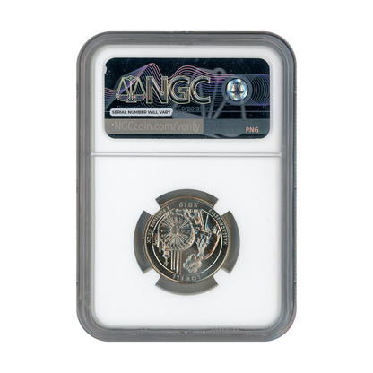 2019 Lowell Quarter Dollar West Point - NGC MS63 PL First Week Great American Coin Hunt - CoinsTV